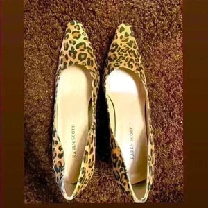 Animal print leopard Karen scott Beautiful shoes